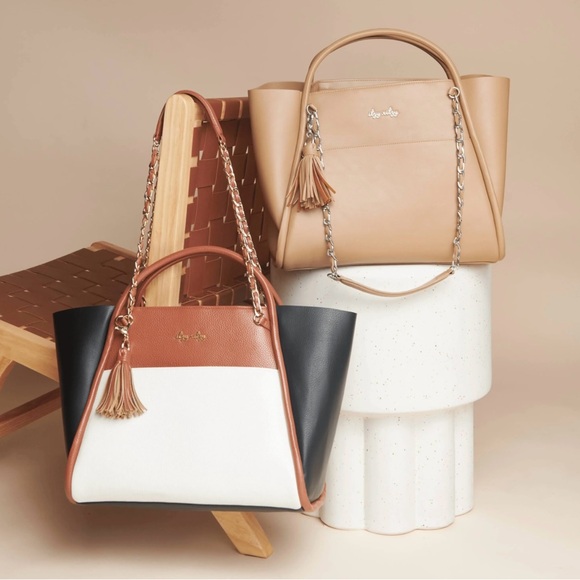 ITZY RITZY - BOSS TOTE COFFEE AND CREAM - Picture 7 of 11